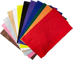 A4 Broad Cloth with Sticker – Pack of 12 Pieces