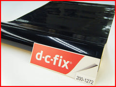 DC Fix 200-1272 Self Adhesive Cover Plain Gloss 45cmx15m Black