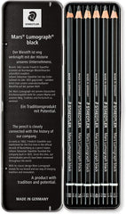 Staedtler 100B-G06 Mars Lumograph Pencil Black