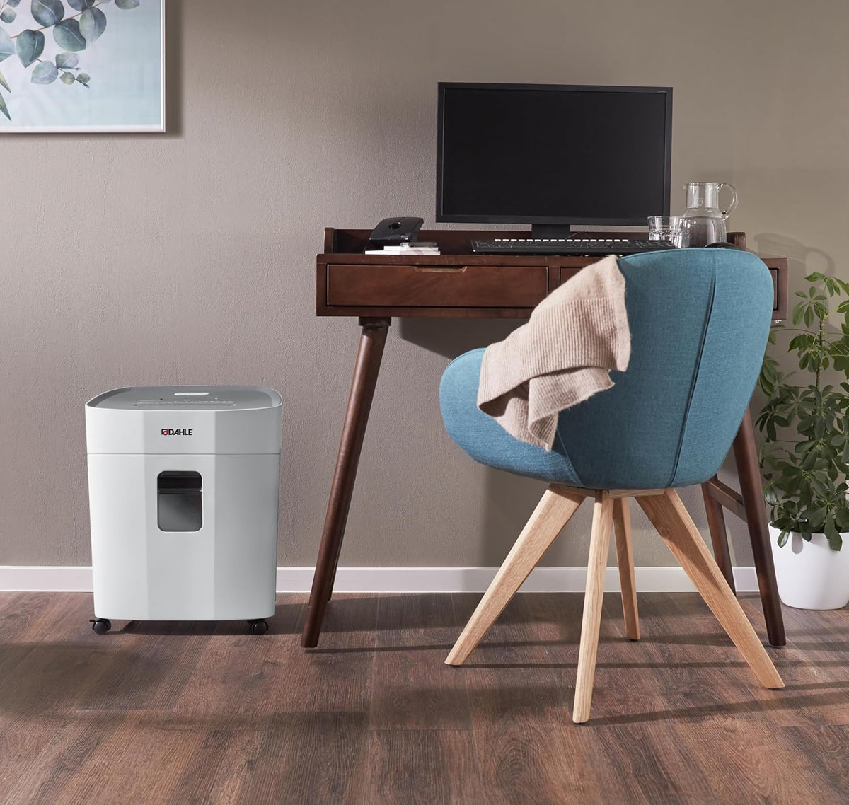 Dahle PS380 Cross-Cut Paper Shredder 4 x 12mm for Office & Document Security
