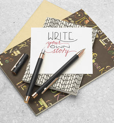 FABER-CASTELL BP Neo Slim Metal Black,Matt,Rose Gold - Al Masam Stationery LLC