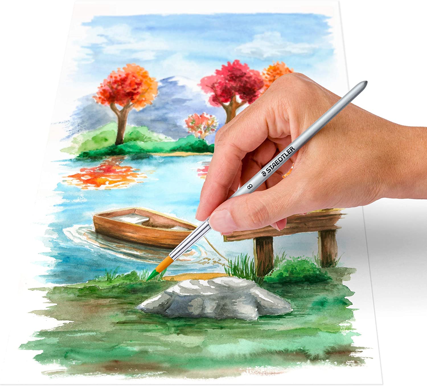 Staedtler 8880 Water Color Paints Tubes - (24 Pcs) - Al Masam Stationery LLC