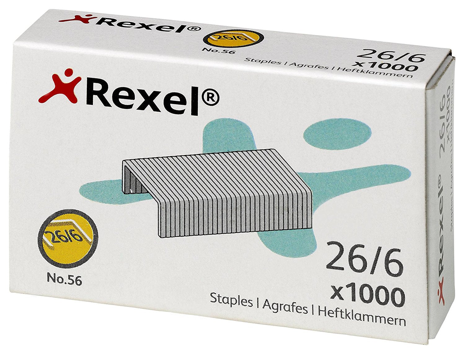 Staple Pin  Rexel #56 (1*1000) - Al Masam Stationery LLC