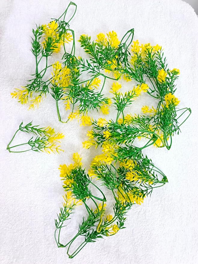 Craft Material – Model 3 Plastic Flowers for DIY Crafts