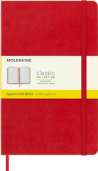 Moleskine Large Square Notebook Red Display 6 Pcs - Al Masam Stationery LLC