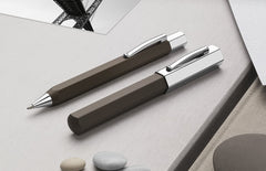 FABER-CASTELL Fountain pen Ondoro greybrown M - Al Masam Stationery LLC