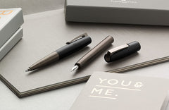 FABER-CASTELL Ballpoint pen LOOM gunmetal matt - Al Masam Stationery LLC