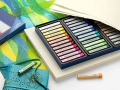 FABER-CASTELL Creative Studio Soft Pastels Full Length Box of 12 - Al Masam Stationery LLC