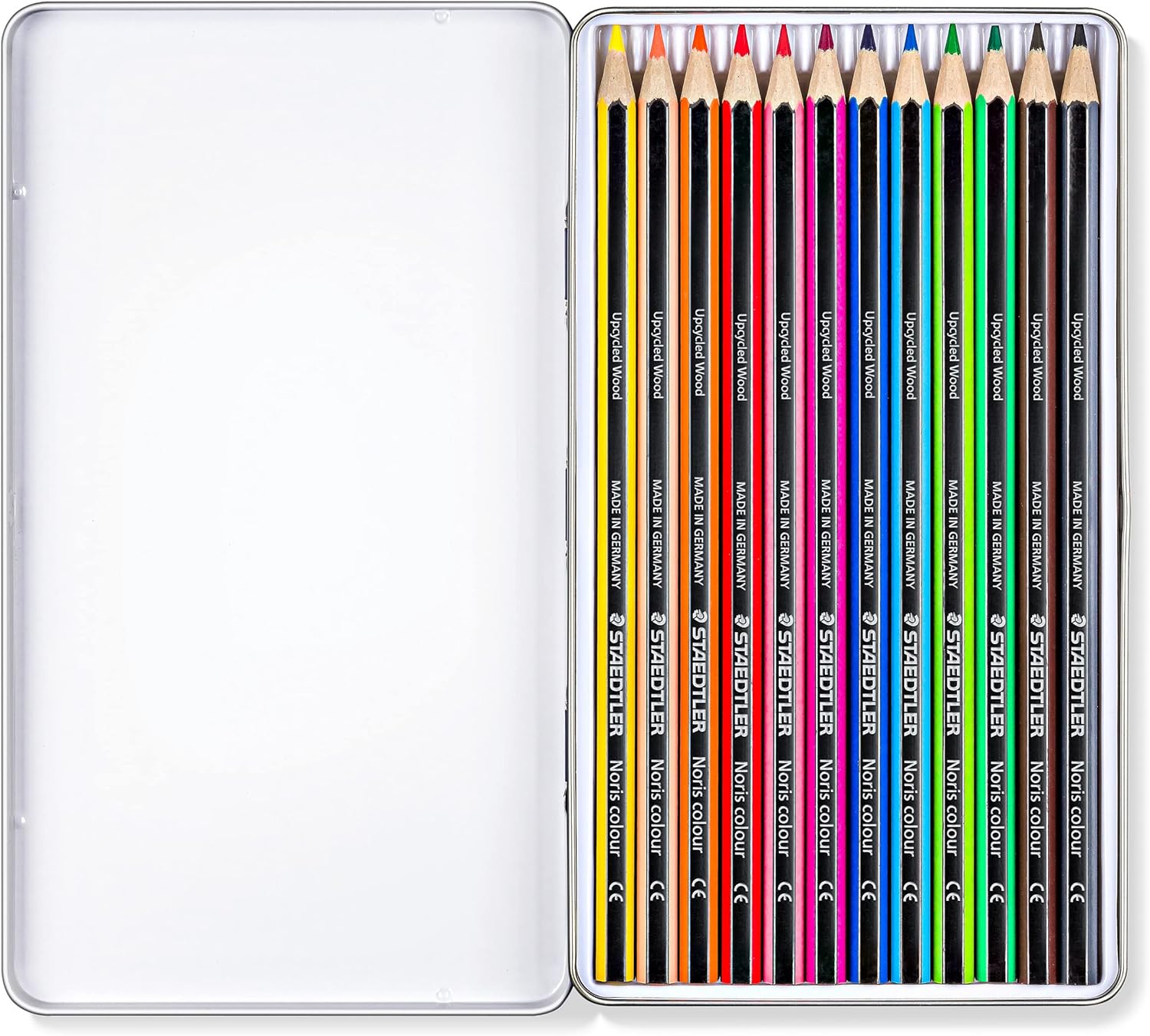 Staedtler 185 M12 Noris Coloring Pencils - (Tin of 12 Pencils) Secondary image