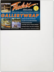 Fredrix Tara Stretched Canvas Gal Wrap 1-3/8"Bar (24 X 48)"Or (60.96 X 121.92)Cm - Al Masam Stationery LLC