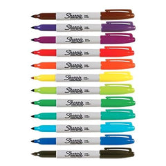 Sharpie Classic And Metallic Fine Point Permanent Marker Assorted 14 Pieces - Al Masam Stationery LLC