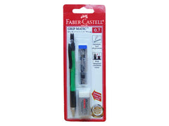 FABER-CASTELL GRIPMATIC M/PCL B/C+LEAD+ER0.7 - Al Masam Stationery LLC