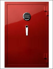 Shinjin Vogo Safes Fire Resistant Safe, Model VGF-935 Signal Red With Electronic Lock   Ext. Dim. (mm):H 935 x W 610 x D 535 mm, Weight: 226 Kg. Capacity: 127 Liter Safe can be bolted to the floor Warranty: 1 Year on-site against manufacturing defects Price inclusive of Delivery &amp; Bolting"