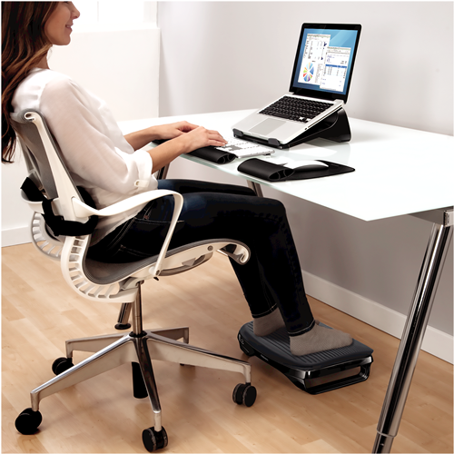 Fellowes I-Spire Series Foot Lift - Black - Al Masam Stationery LLC