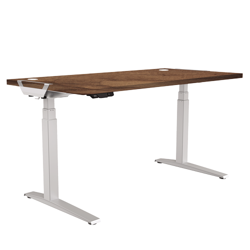 Fellowes Levado Work Top Size 1400Mm X 800Mm X 25Mm & Walnut Color - Al Masam Stationery LLC