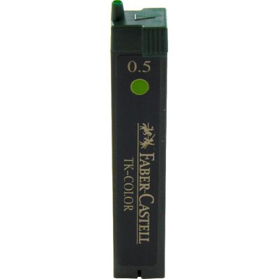FABER-CASTELL TK COLORLEAD 0.5MM GRN - Al Masam Stationery LLC