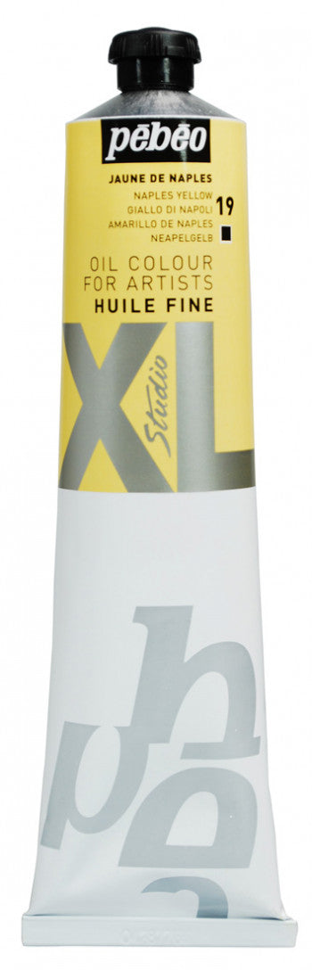 PEBEO XL FINE OIL 200ML NAPLES YELLOW - Al Masam Stationery LLC Main image