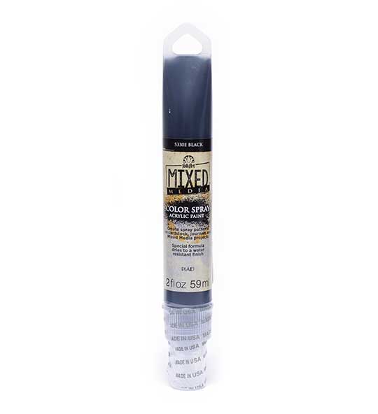 COLOR SPRAY PAINT - BLACK