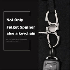 ELMAS Anti-Anxiety Finger Spinner Keychain & Bottle Opener - Al Masam Stationery LLC