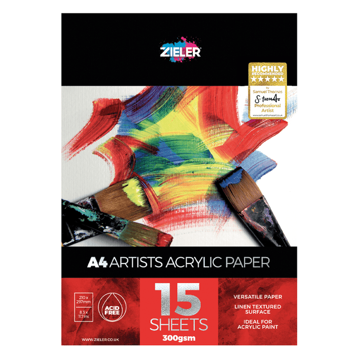 Zeiler ACRYLICANDOIL PAD-A4