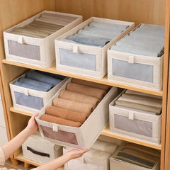 ELMAS 1Pcs Pants Storage Box Clothes Organizers for Home - Al Masam Stationery LLC