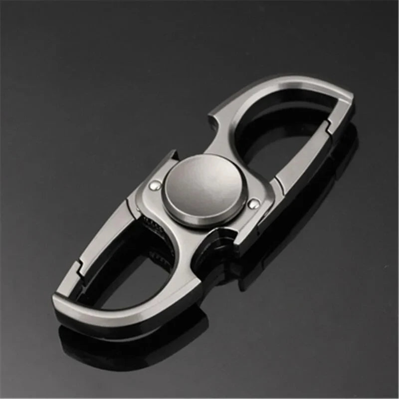 ELMAS Anti-Anxiety Finger Spinner Keychain & Bottle Opener - Al Masam Stationery LLC