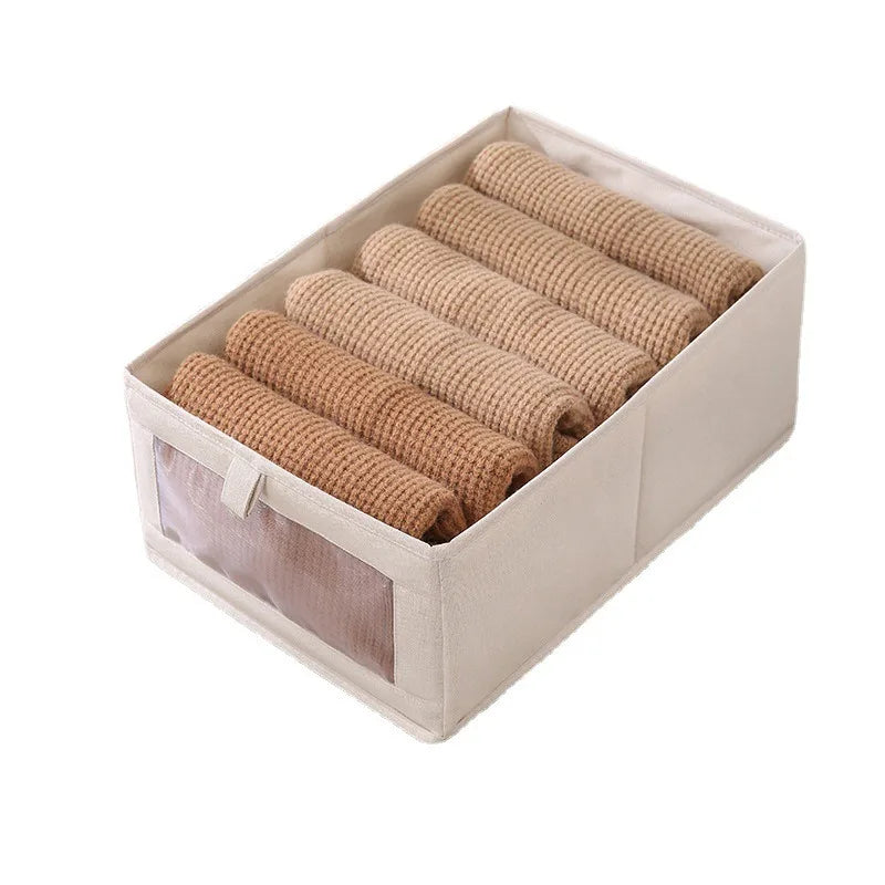 ELMAS 1Pcs Pants Storage Box Clothes Organizers for Home - Al Masam Stationery LLC