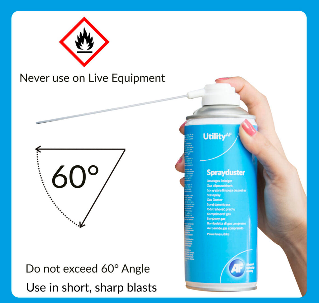 AF Utility Sprayduster ADU400UT – 400 ml Flammable Air Duster