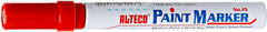 ALTECO PAINT MARKER (1X12) RED - Al Masam Stationery LLC