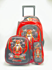 Ik007A-17t Formula 3pcs Trolley Red.