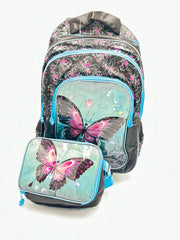 Ik078 18" Butterfly 3pcs Trolley