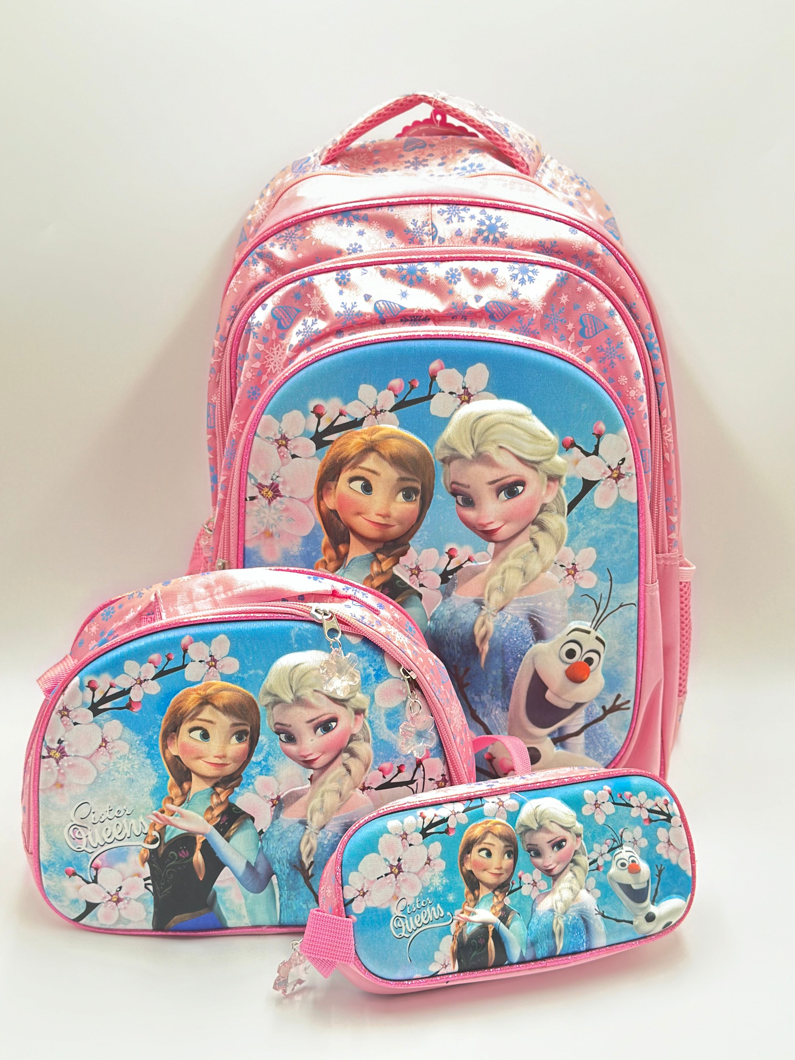 Ik122 18" Frozen 3pcs Back Pack