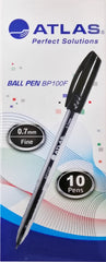 Atlas Fine Ball Pen Black 0.7mm - Al Masam Stationery LLC