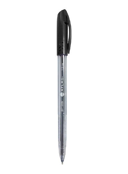 Atlas Ball Pen Black 1mm - Al Masam Stationery LLC