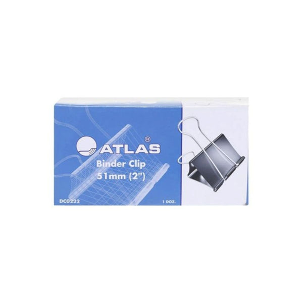 Hand Binder Double Clips 51mm - Al Masam Stationery LLC Main image