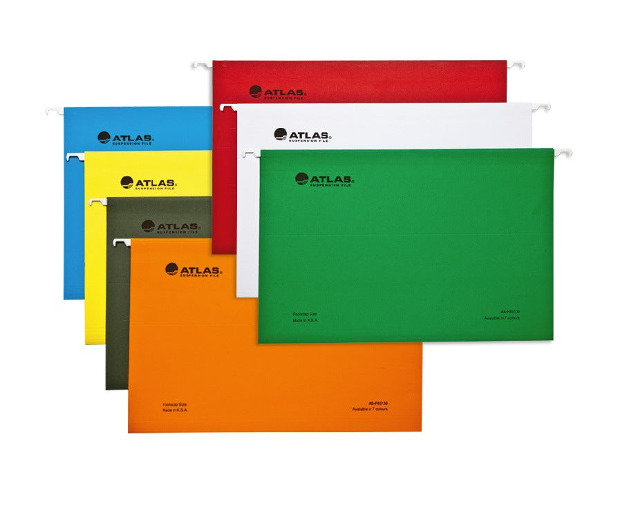 Atlas Hanging File Light Green - Al Masam Stationery LLC Main image