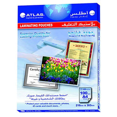 Atlas Laminating Pouch A3 125 Micron - Al Masam Stationery LLC