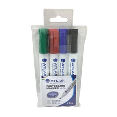 Atlas Bullet Whiteboard Marker Multicolor - Al Masam Stationery LLC