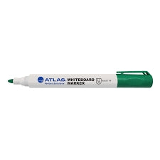 Atlas Bullet Whiteboard Marker Pack Green - Al Masam Stationery LLC