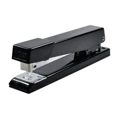 Atlas Half Strip Metal Stapler With Staple Remover Black - Al Masam Stationery LLC