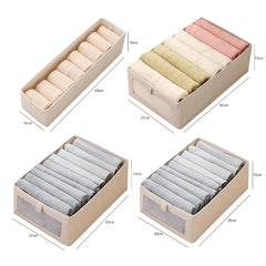 ELMAS 1Pcs Pants Storage Box Clothes Organizers for Home - Al Masam Stationery LLC