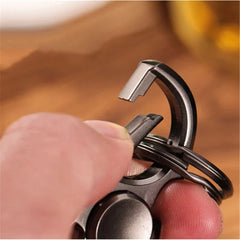 ELMAS Anti-Anxiety Finger Spinner Keychain & Bottle Opener - Al Masam Stationery LLC