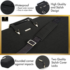 ELMAS Premium A3 Leather Portfolio for Artists and Painters