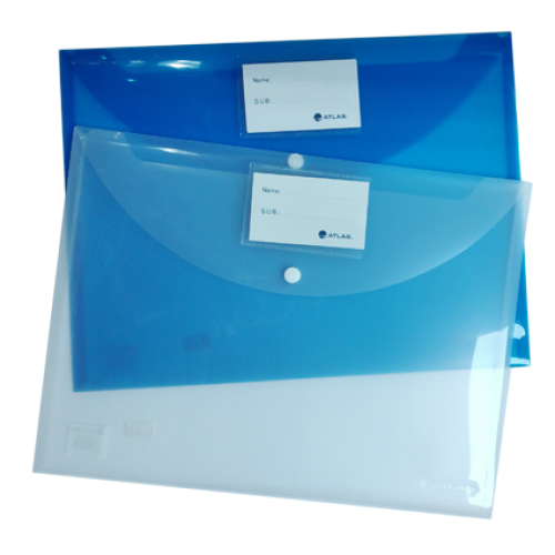 Atlas Document Bag F/s with Card Button. - (AS-F10031) - Al Masam Stationery LLC