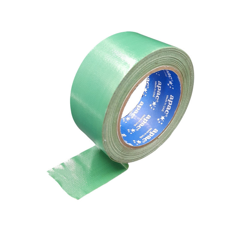 Apac Book Binding Tape Green 2 inch x 50 yards| 24 rolls per carton - Al Masam Stationery LLC