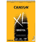 Canson XL Bristol Pad A3 180gsm Smooth White Paper 50 Sheets