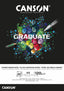 Canson Graduate Black Drawing Pad A5 120gsm 20 Sheets