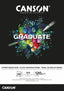 Canson Graduate Black Drawing Pad A4 120gsm 20 Sheets