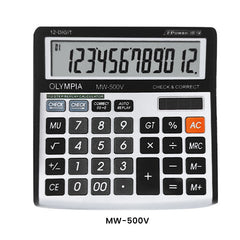 Olympia Calculator , Model - MW500V - Al Masam Stationery LLC