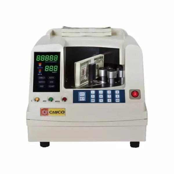 CIMICO CH818-D Professional Vacuum Banknote Counter for High Volume Cash Counting